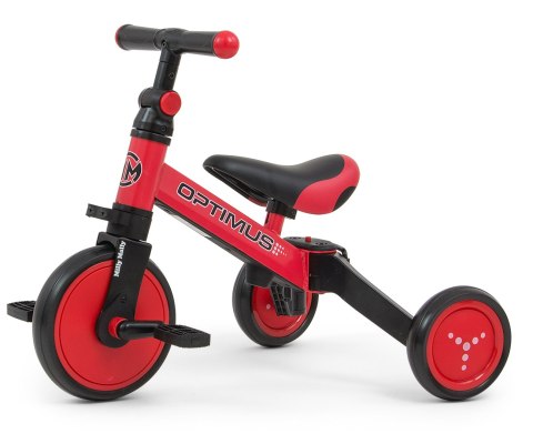 Rowerek 3w1 Optimus Red Milly Mally Rowerek 3w1 Optimus Red Milly Mally