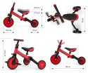 Rowerek 3w1 Optimus Red Milly Mally