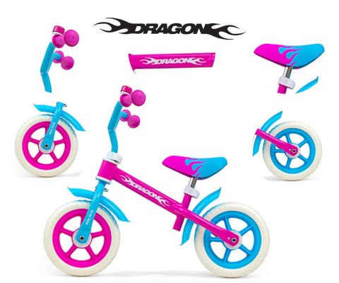 Rowerek Biegowy Dragon Candy Milly Mally Rowerek Biegowy Dragon Candy Milly Mally