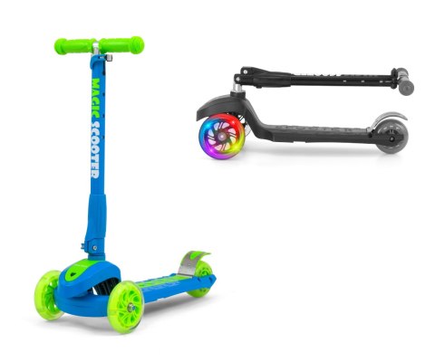 Scooter Magic Blue-Green Milly Mally Scooter Magic Blue-Green Milly Mally