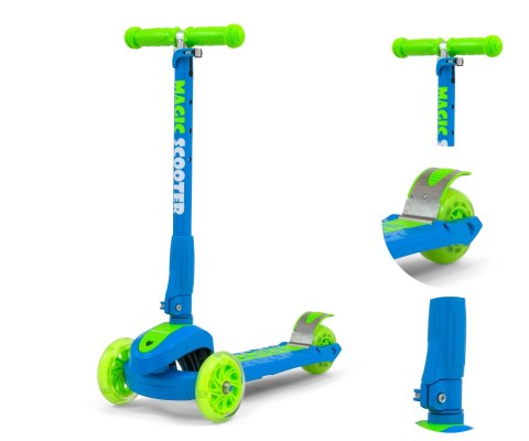 Scooter Magic Blue-Green Milly Mally Scooter Magic Blue-Green Milly Mally