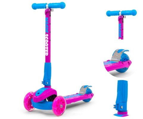 Scooter Magic Pink-Blue Milly Mally Scooter Magic Pink-Blue Milly Mally