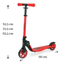 Hulajnoga dwukołowa Scooter Smart Red Milly Mally