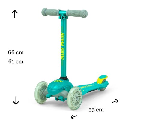 Scooter Zapp Mint Milly Mally Scooter Zapp Mint Milly Mally