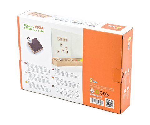 Viga 50590 Zestaw magnetycznych literek - 40 elementów Viga 50590 Zestaw magnetycznych literek - 40 elementów