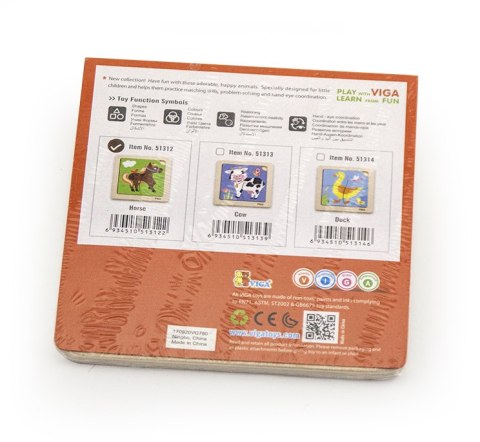 Viga 51312 Puzzle na podkładce - Konik Viga 51312 Puzzle na podkładce - Konik