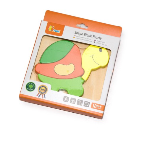 Viga 59933 Pierwsze puzzle maluszka - żółwik Viga 59933 Pierwsze puzzle maluszka - żółwik