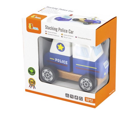 Viga Viga 50201 Klocki Auto Policyjne Viga Viga 50201 Klocki Auto Policyjne
