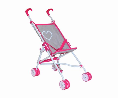 Wózek dla lalek Julia Prestige Pink Milly Mally Wózek dla lalek Julia Prestige Pink Milly Mally