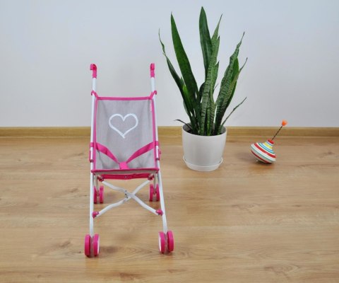 Wózek dla lalek Julia Prestige Pink Milly Mally Wózek dla lalek Julia Prestige Pink Milly Mally