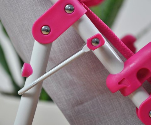 Wózek dla lalek Kate Prestige Pink Milly Mally Wózek dla lalek Kate Prestige Pink Milly Mally