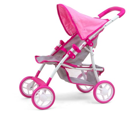 Wózek dla lalek Natalie Prestige Pink Milly Mally Wózek dla lalek Natalie Prestige Pink Milly Mally