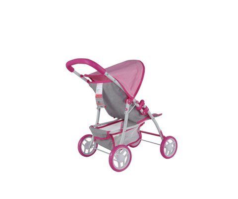 Wózek dla lalek Natalie Prestige Pink Milly Mally Wózek dla lalek Natalie Prestige Pink Milly Mally