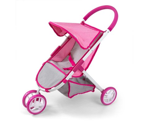 Wózek dla lalek Susie Prestige Pink Milly Mally Wózek dla lalek Susie Prestige Pink Milly Mally