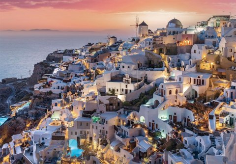 Clementoni 39885 High Quality Puzzle 1000 Elementów - Shades of Santorini