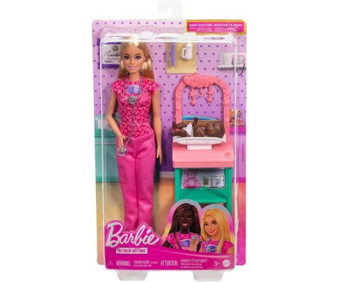 Mattel JCR72 Barbie Lalka Pediatra