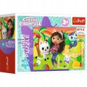 Trefl 21158 Puzzle miniMAXI Kolorowy dzień Gabby 20 elementów