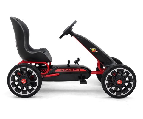Gokart na pedały Abarth Black Milly Mally Gokart na pedały Abarth Black Milly Mally