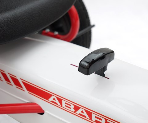 Gokart na pedały Abarth White Milly Mally Gokart na pedały Abarth White Milly Mally