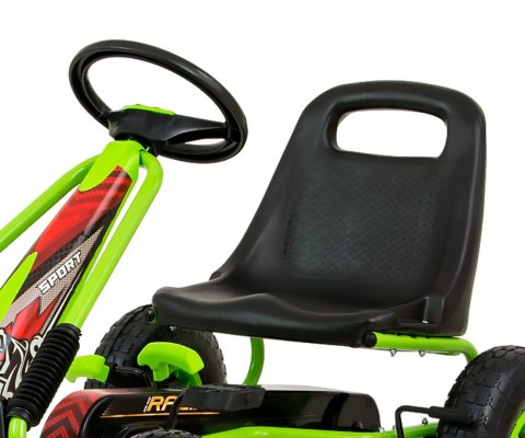 Gokart na pedały Thor Green Milly Mally Gokart na pedały Thor Green Milly Mally