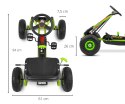 Gokart na pedały Thor Green Milly Mally
