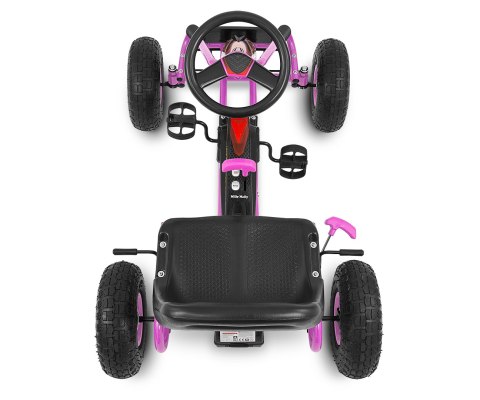 Gokart na pedały Thor Pink Milly Mally Gokart na pedały Thor Pink Milly Mally