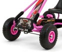 Gokart na pedały Thor Pink Milly Mally