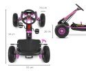 Gokart na pedały Thor Pink Milly Mally