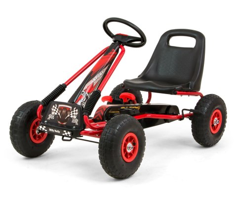 Gokart na pedały Thor Red Milly Mally Gokart na pedały Thor Red Milly Mally