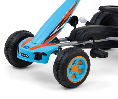 Gokart na pedały Viper Blue Milly Mally Gokart na pedały Viper Blue Milly Mally
