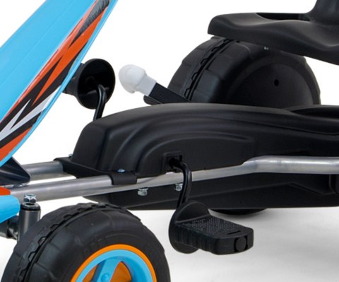 Gokart na pedały Viper Blue Milly Mally Gokart na pedały Viper Blue Milly Mally