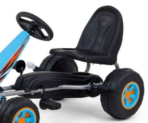 Gokart na pedały Viper Blue Milly Mally Gokart na pedały Viper Blue Milly Mally