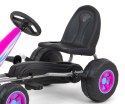 Gokart na pedały Viper Pink Milly Mally