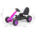 Gokart na pedały Viper Pink Milly Mally