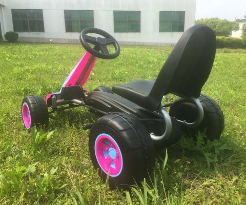 Gokart na pedały Viper Pink Milly Mally Gokart na pedały Viper Pink Milly Mally