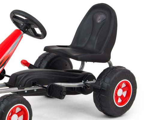 Gokart na pedały Viper Red Milly Mally Gokart na pedały Viper Red Milly Mally