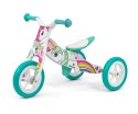 Rowerek trójkołowy, biegowy 2w1 Cool Unicorn Milly Mally