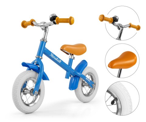 Rowerek Biegowy Marshall Air Blue Milly Mally Rowerek Biegowy Marshall Air Blue Milly Mally