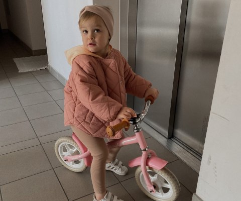 Rowerek Biegowy Marshall Pink Milly Mally Rowerek Biegowy Marshall Pink Milly Mally