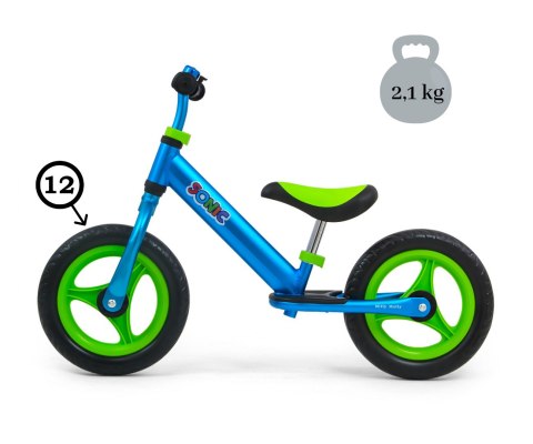 Rowerek Biegowy Sonic Blue Milly Mally