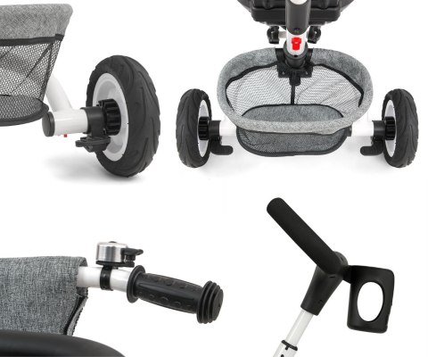 Rowerek Trójkołowy Rubber Stanley Red Milly Mally