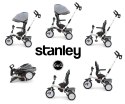 Rowerek Trójkołowy Stanley Rubber Grey Milly Mally