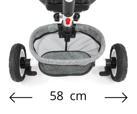 Rowerek Trójkołowy Stanley Rubber Navy Milly Mally