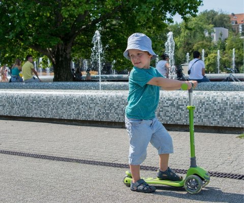 Hulajnoga trójkołowa Scooter Boogie Green Milly Mally Hulajnoga trójkołowa Scooter Boogie Green Milly Mally