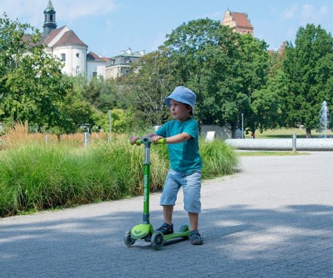 Hulajnoga trójkołowa Scooter Boogie Green Milly Mally Hulajnoga trójkołowa Scooter Boogie Green Milly Mally