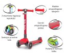 Hulajnoga trójkołowa Scooter Boogie Red Milly Mally