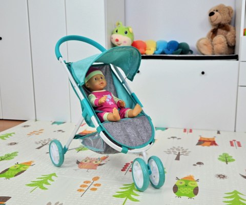 Wózek dla lalek Susie Prestige Mint Milly Mally Wózek dla lalek Susie Prestige Mint Milly Mally