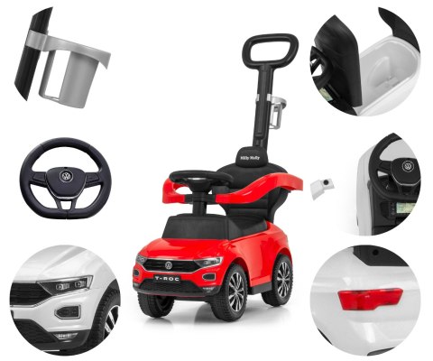 Pojazd z rączką VOLKSWAGEN T-ROC Red Milly Mally Pojazd z rączką VOLKSWAGEN T-ROC Red Milly Mally