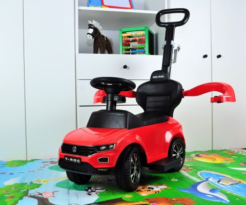 Pojazd z rączką VOLKSWAGEN T-ROC Red Milly Mally Pojazd z rączką VOLKSWAGEN T-ROC Red Milly Mally