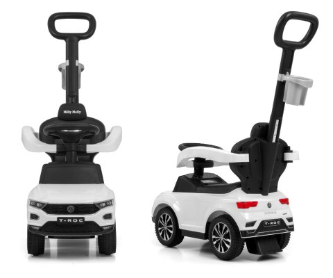 Pojazd z rączką VOLKSWAGEN T-ROC White Milly Mally Pojazd z rączką VOLKSWAGEN T-ROC White Milly Mally